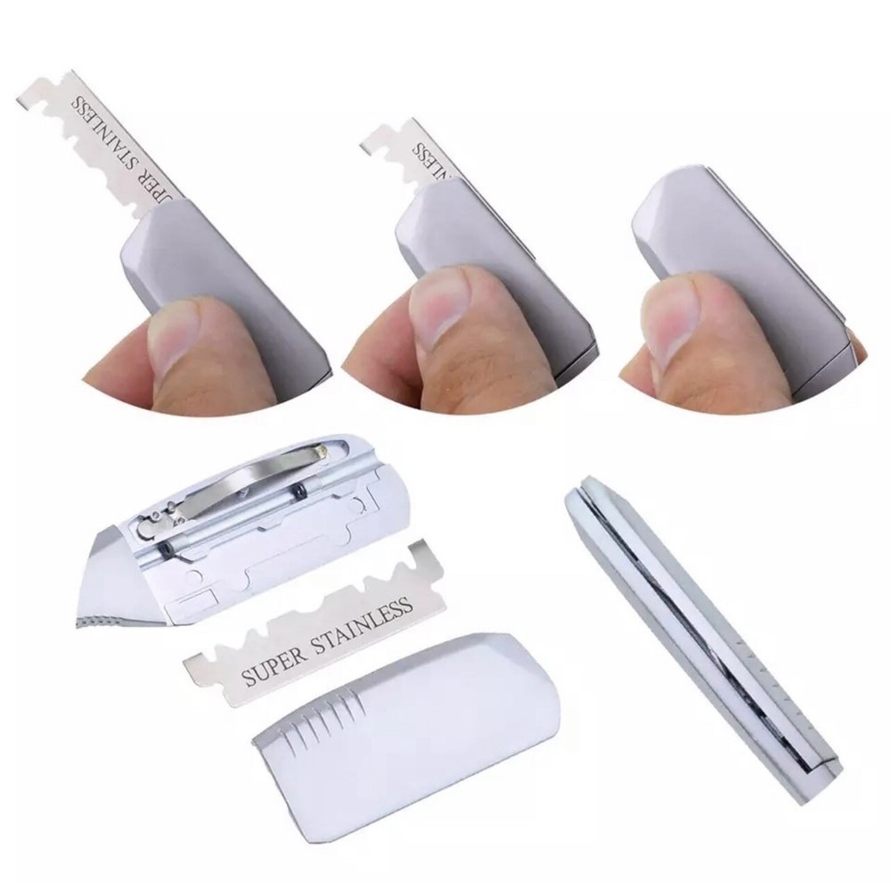 3 Pcs Barber Razor Set