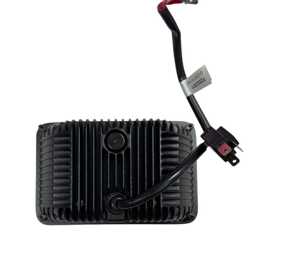 ULTRALIT 4"x6" High Power LED Rectangular Headlight w/ White Position Light Bar