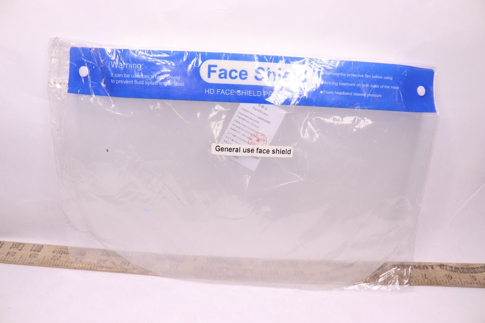 Safety Full Face Shield Transparent Visor