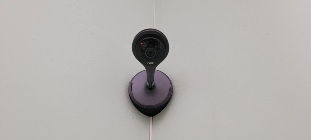 Corner Mount for Google Nest Indoor Camera Gen 1 3D Printed