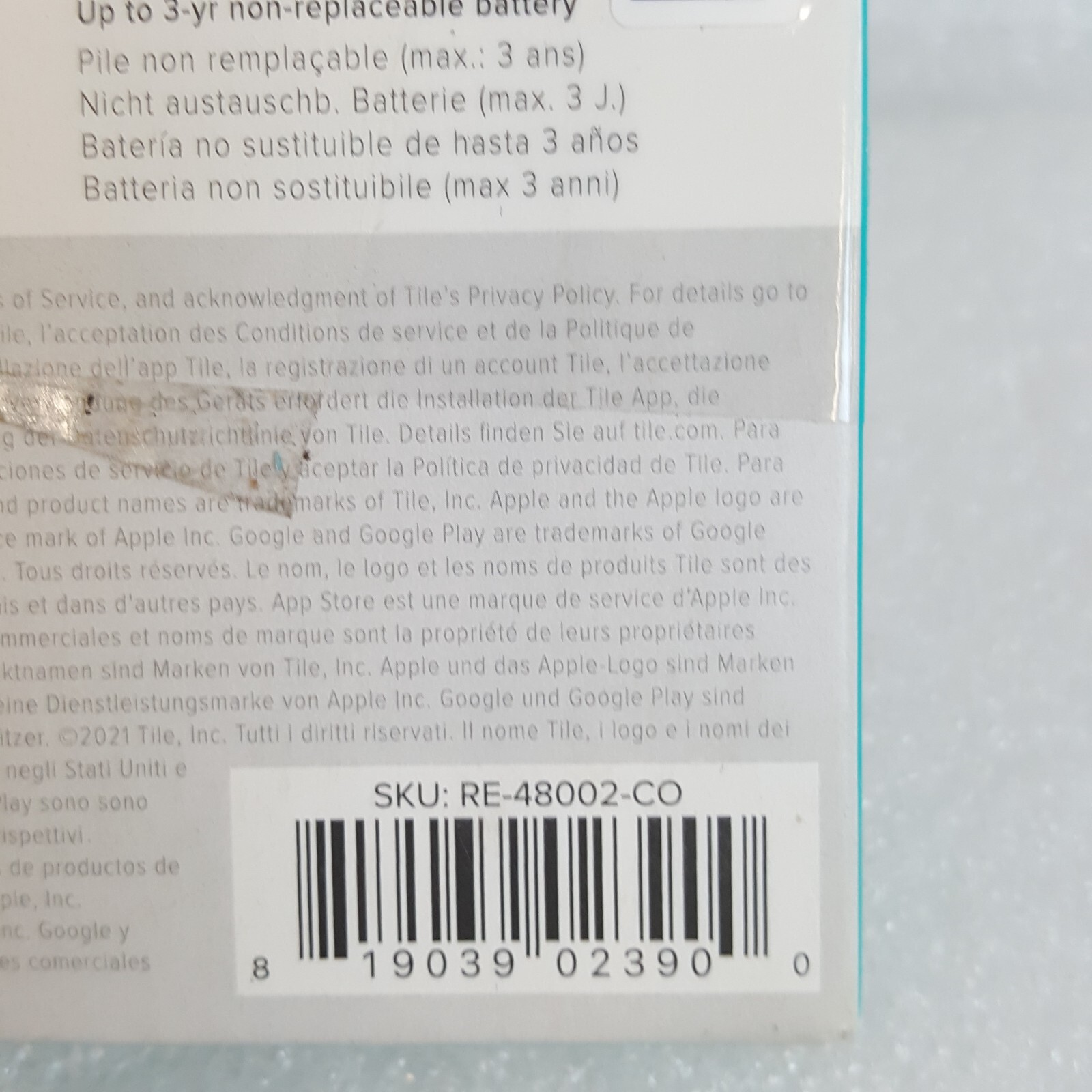 Tile Performance 2-pack 1 Pro 1 Slim Bluetooth Tracker Item Locator & Finder New