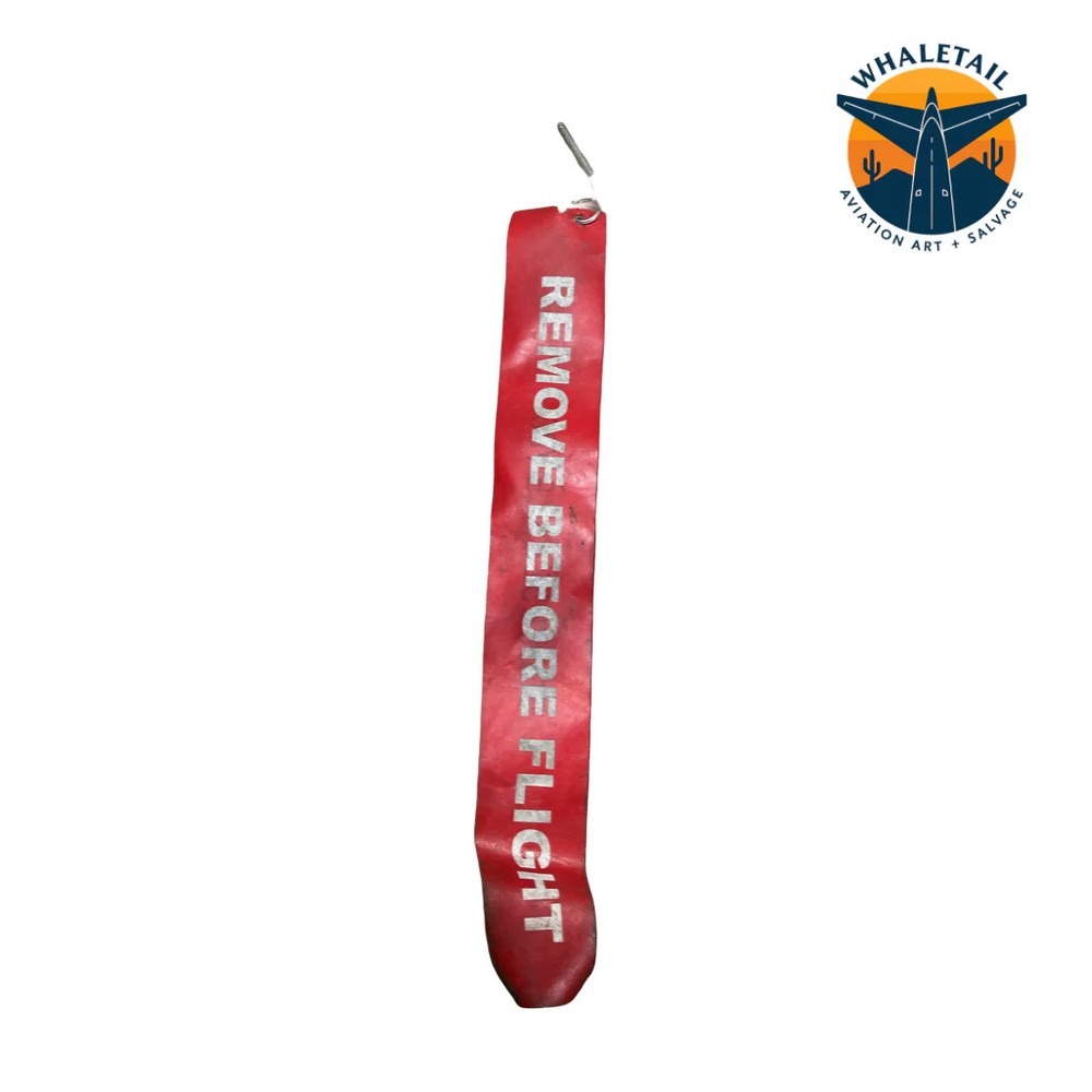 “REMOVE BEFORE FLIGHT” Tag with Pin – 98A 52107632000
