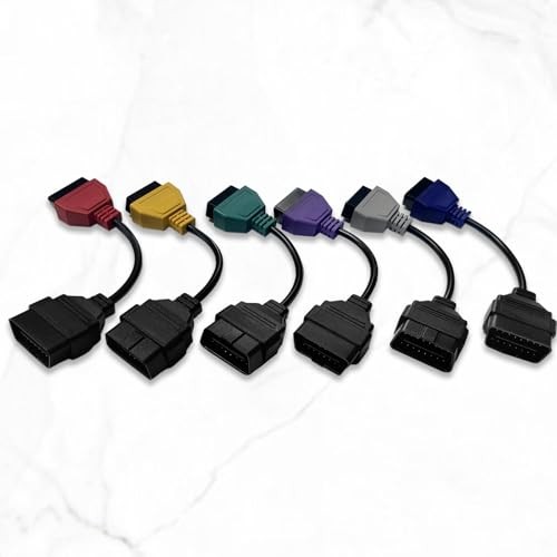 OBD2 Cable Set for FiatECUscan,Compatible with OBDii Diagnostic Scanner