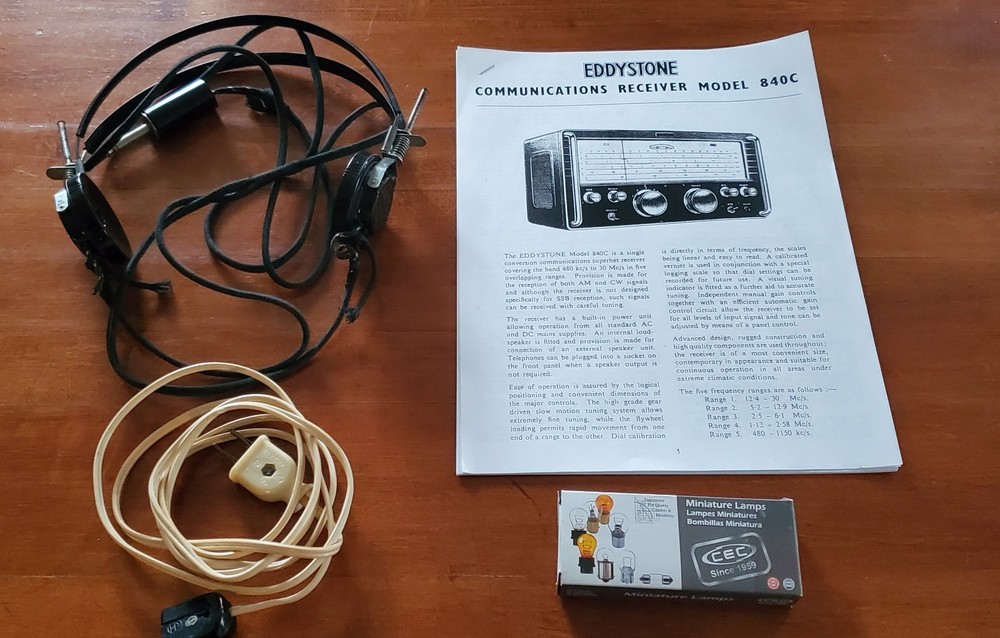 RECEIVER EDDYSTONE S840C