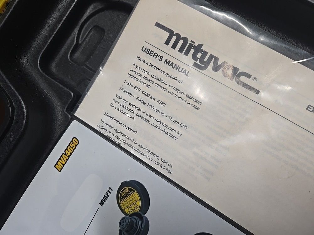 Mityvac Extended Cap Adapter Kit Model Mva4650 Cooling System