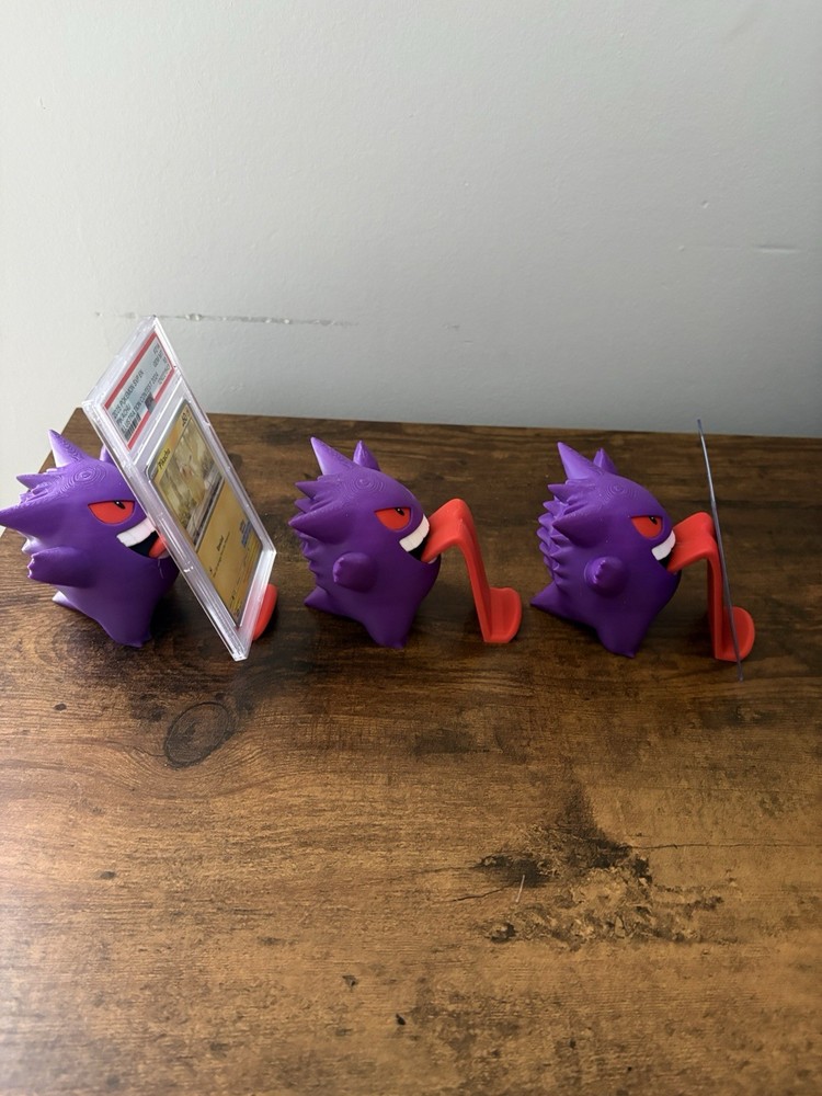Gengar Trading Card Holder Display Stand
