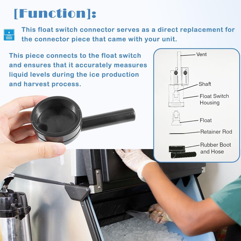 Replacement for Hoshizaki 426799-01 Float Switch Connector Rubber