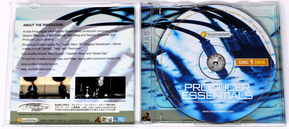 Loopmasters Lounge/Chillout Sample Library/Sound Library/Sampling Double CD 2003