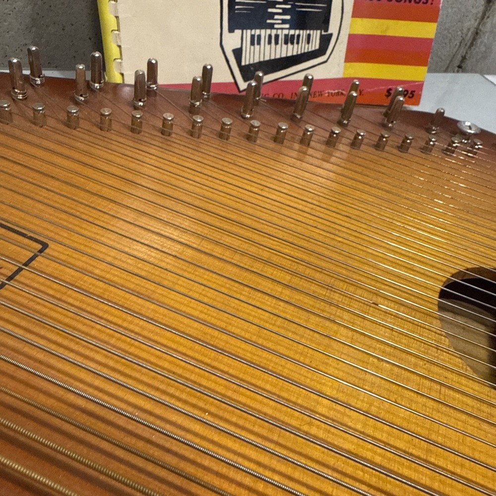 OSCAR SCHMIDT APPALACHIAN AUTOHARP 36-STRING Untested Manual & Tool