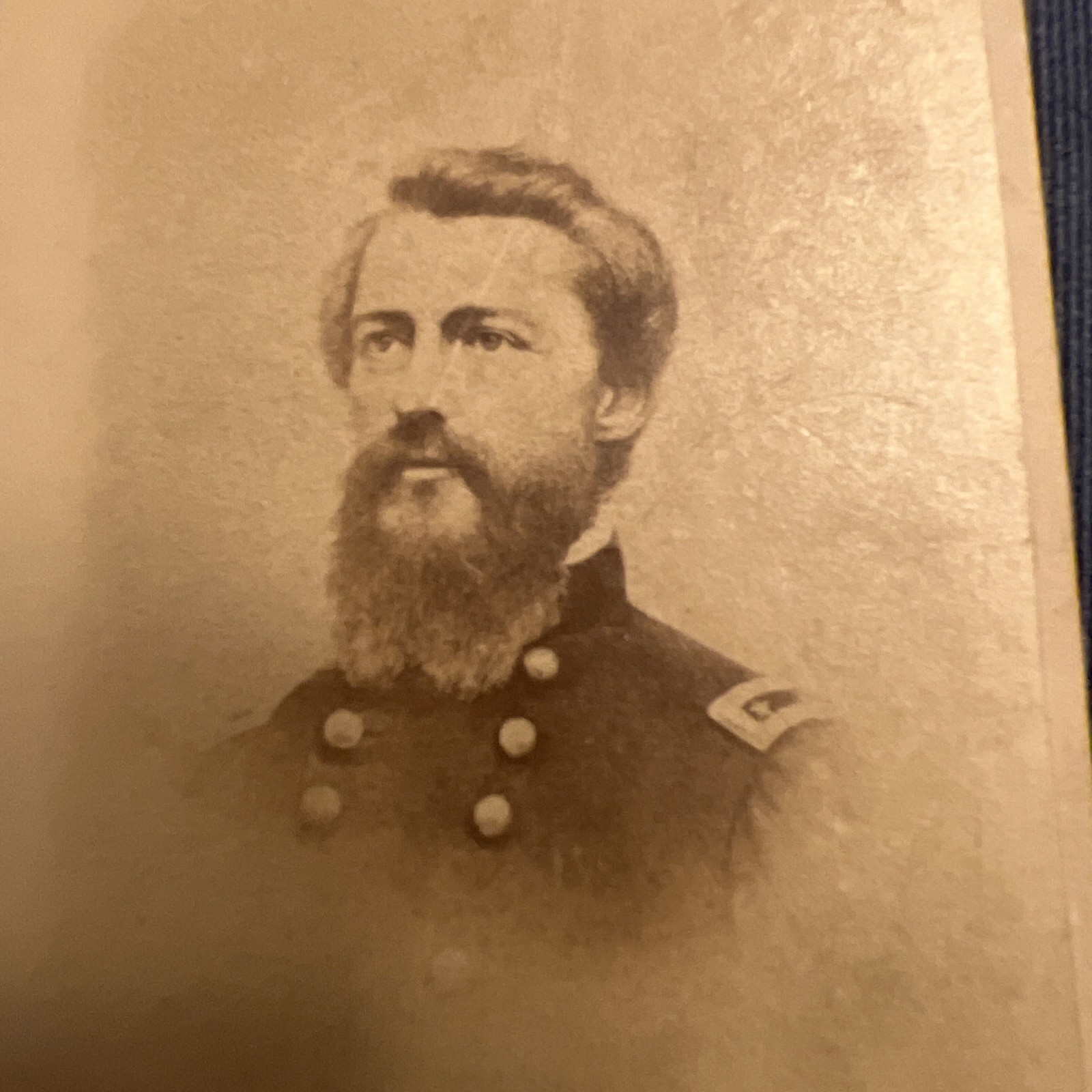 Antique Civil War CDV General George Stoneman