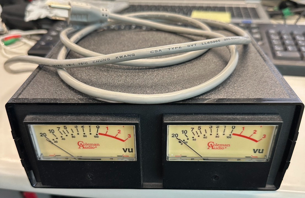Coleman Audio MBP2 Analog VU Meter