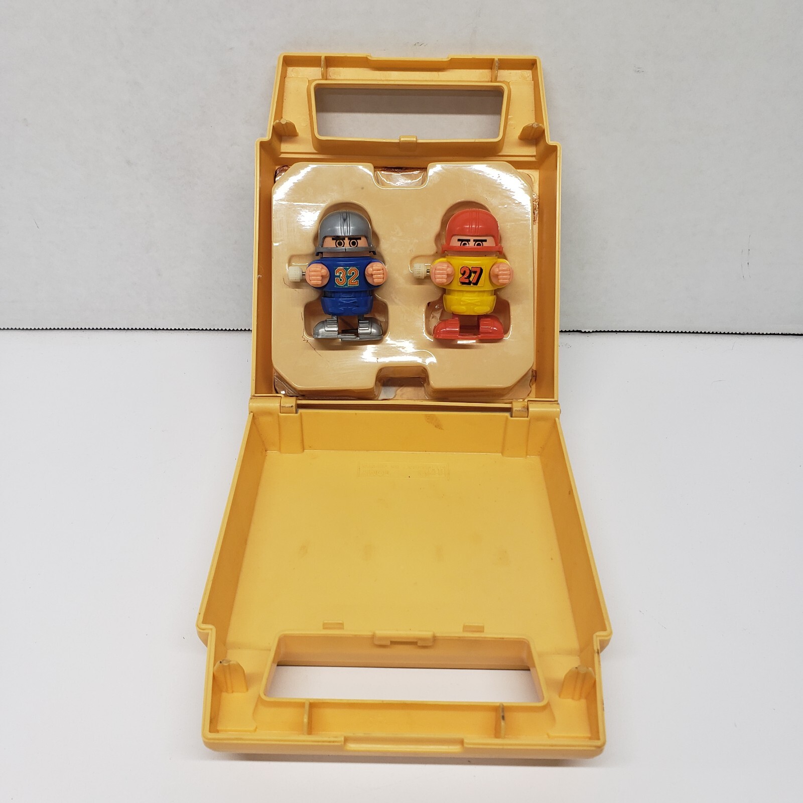 VINTAGE 1981 TOMY FUNNY FOOTBALL WIND UP TOY GAME Missing Footballs