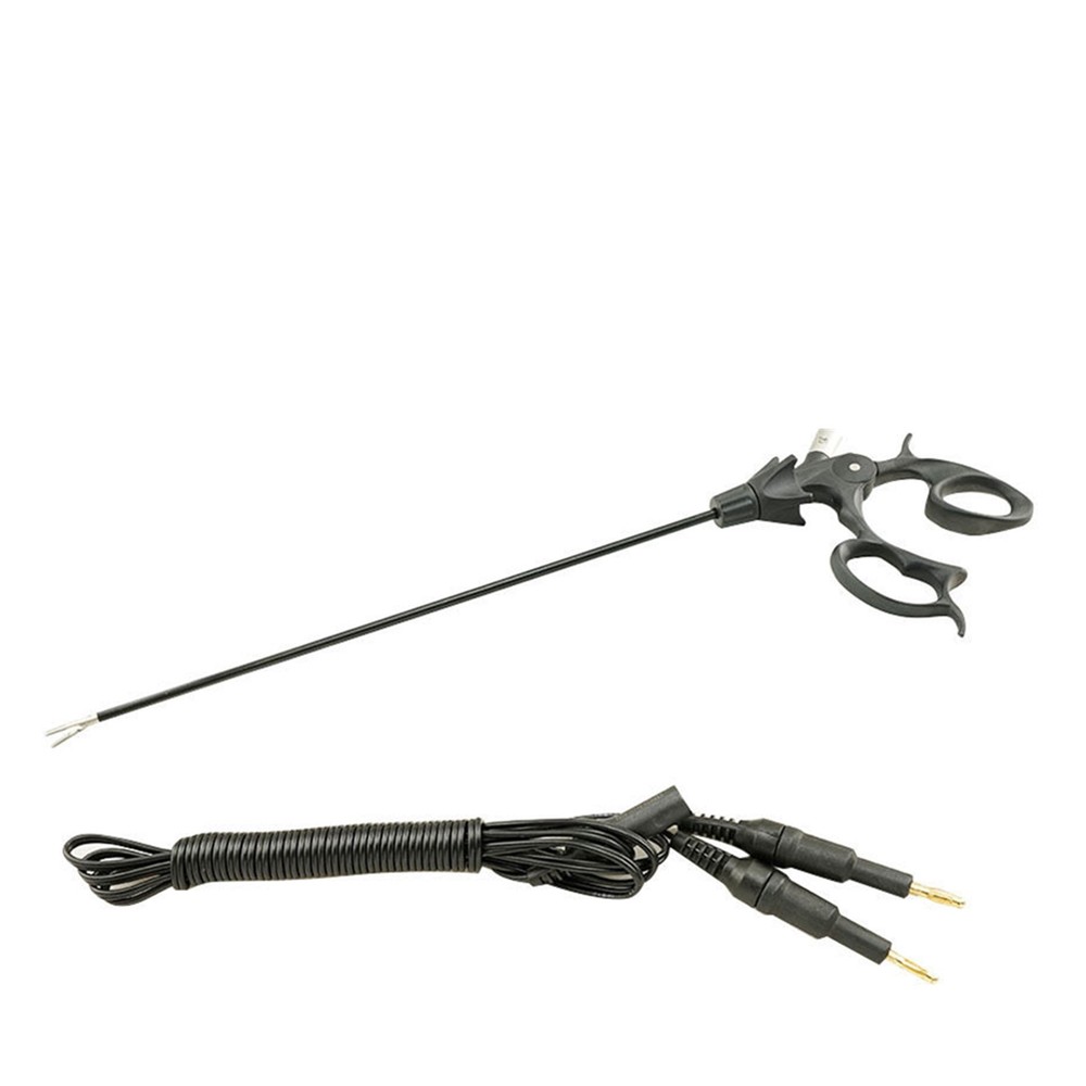 FDA ø5x330mm Bipolar Dissecting Forceps+ 3M Cable Laparoscopic Instrument