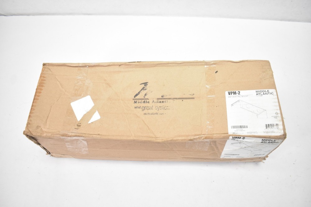 Middle Atlantic VPM-2 2SP Black Vertical Panel Mount Genuine OEM Replacement