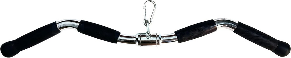 Barbell Multi-Exerciser Cable Attachment For Cable Machines Lat Pull Down Bar