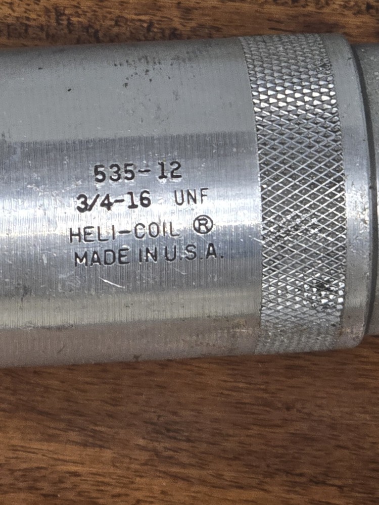 Helicoil 535-12 Insert Installation Tool 3/4-16