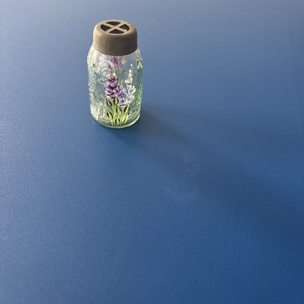 Mini Mason Jar With Hand Painting