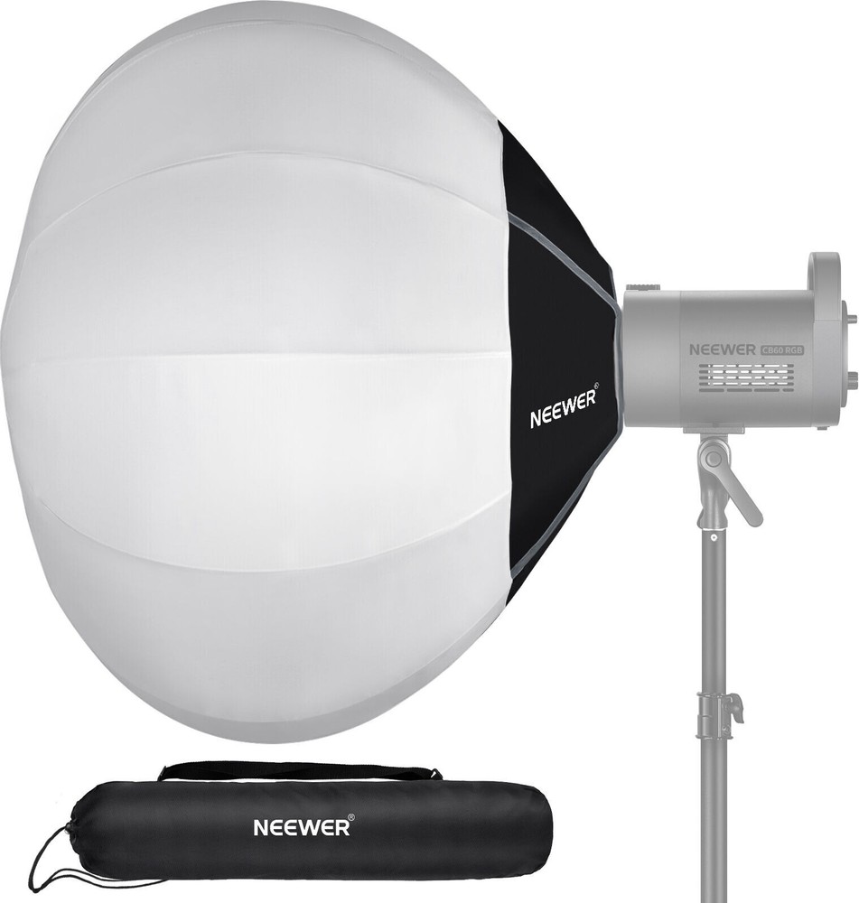Neewer 85cm Lantern Softbox One Step Quick Release, 360° Light Diffuser