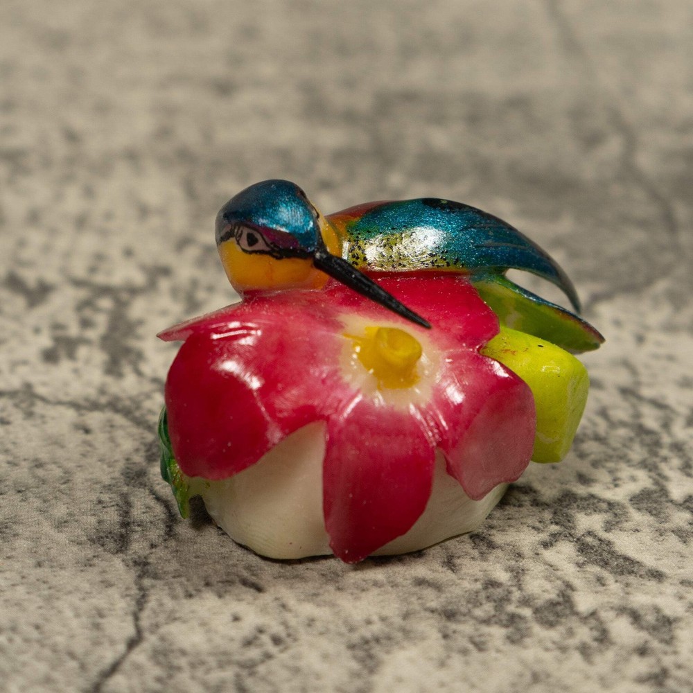Hummingbird Tagua Carving