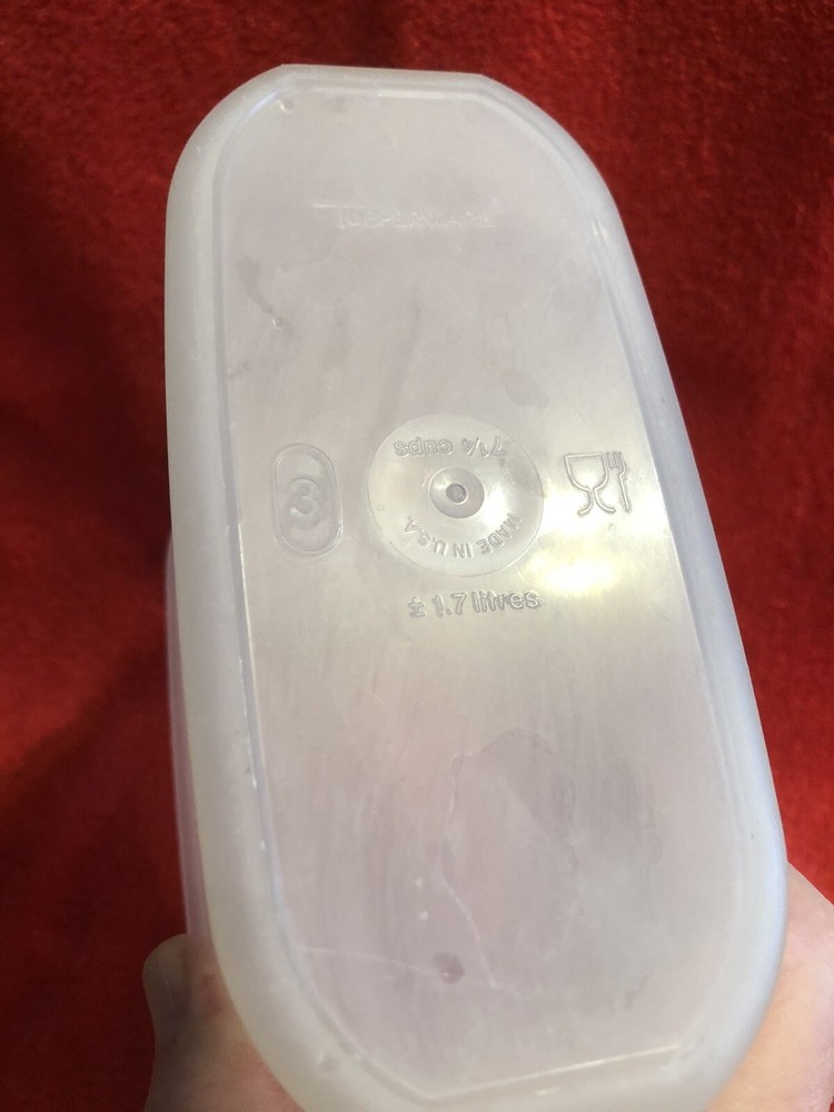 Vintage Tupperware 7 1/4 Cup Container replacement No Lid
