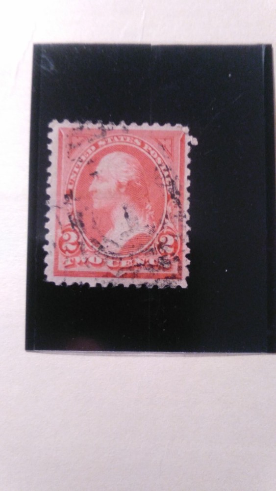 #220 Washington Postal Stamp