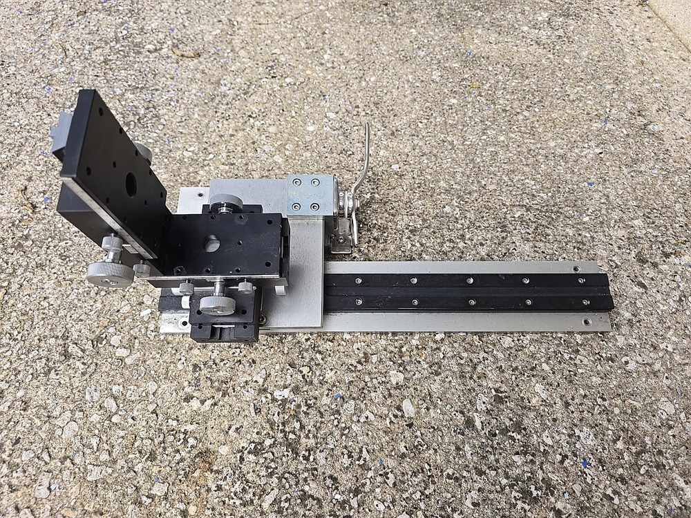 xy linear stage 3 Axis 100mm On Rail 1.5'