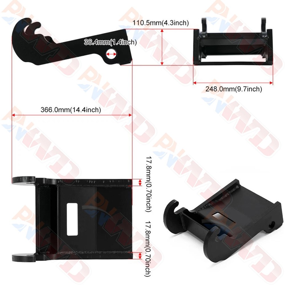 For Bobcat X-change E Series E32 E35 Quick Attach Excavator Coupler Bracket