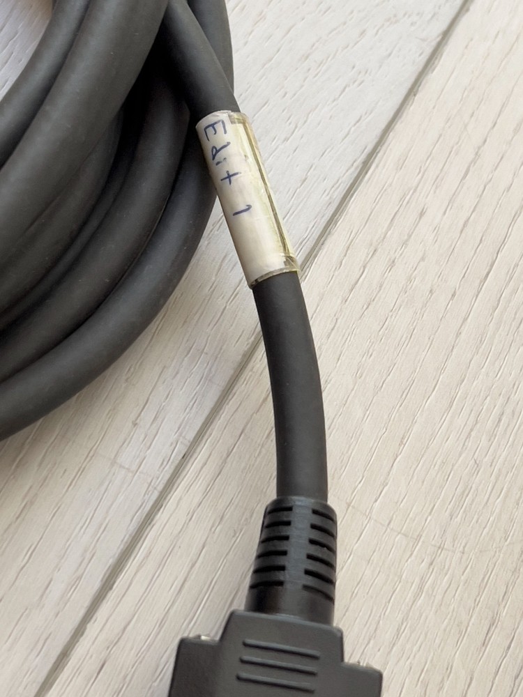 16' SONY RS-422 9-pin deck control cable