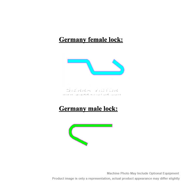 GMC PL-18C 18 ga. Pittsburgh Locking Forming Machine w/German Locks