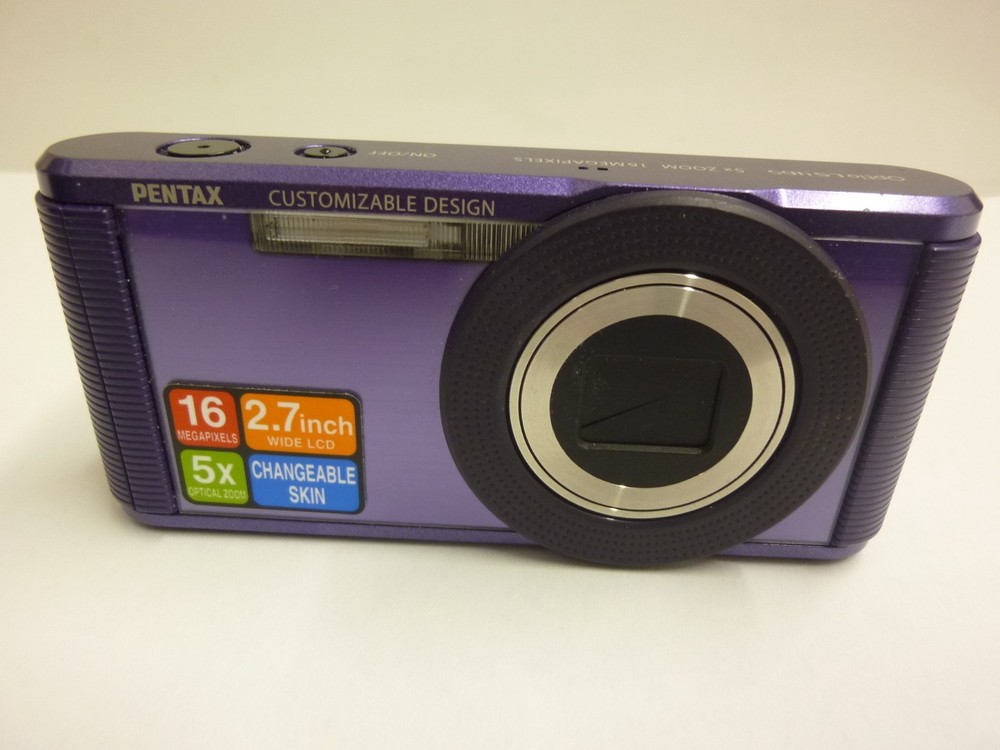 Pentax Optio LS465 Digital Camera, 16 MP, 5X optical zoom, fully working.