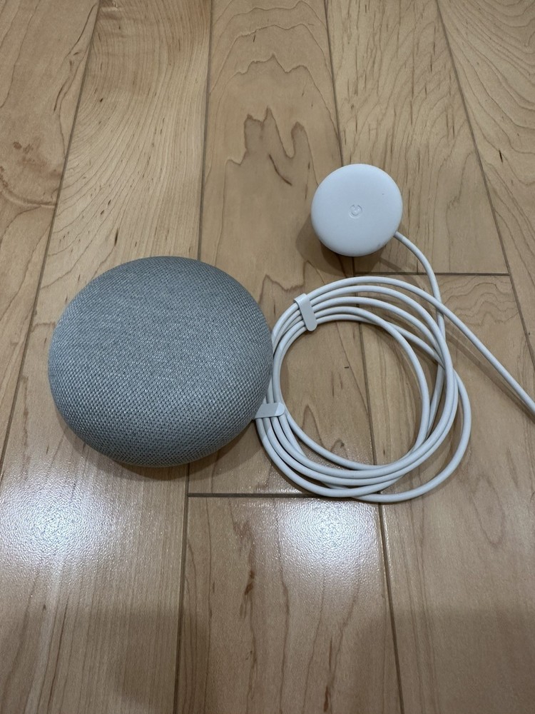 Google Home Mini Smart Assistant Bluetooth Speaker Grey/White