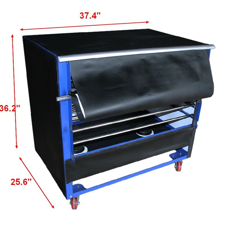 Screen Printing Frame Drying Cabinet 6 Layer Floor Type Warming Machine