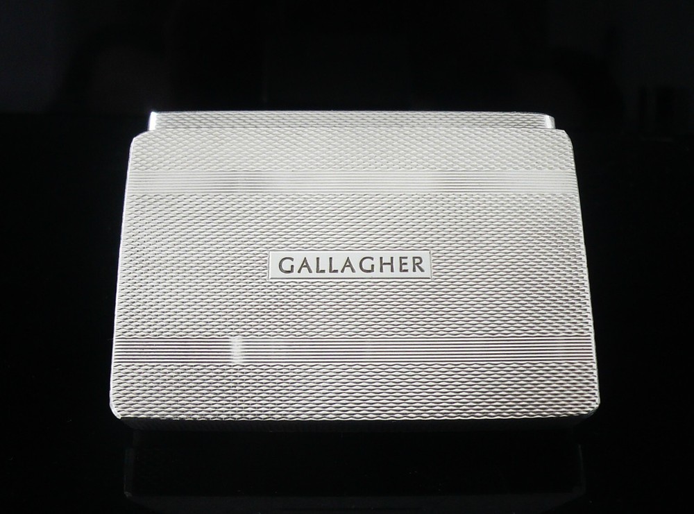 Gallagher Sterling Silver Multi Purpose Box, Peter John Doherty 2005