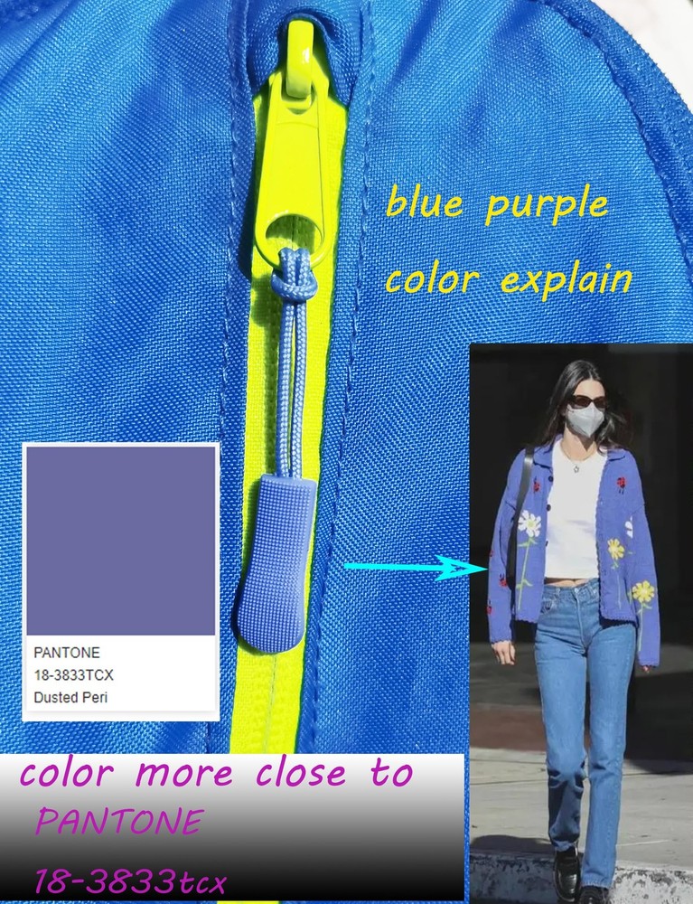Zipper Pulls Tab 25 Pack Blue Purple Premium Replacement for Luggage Backpacks