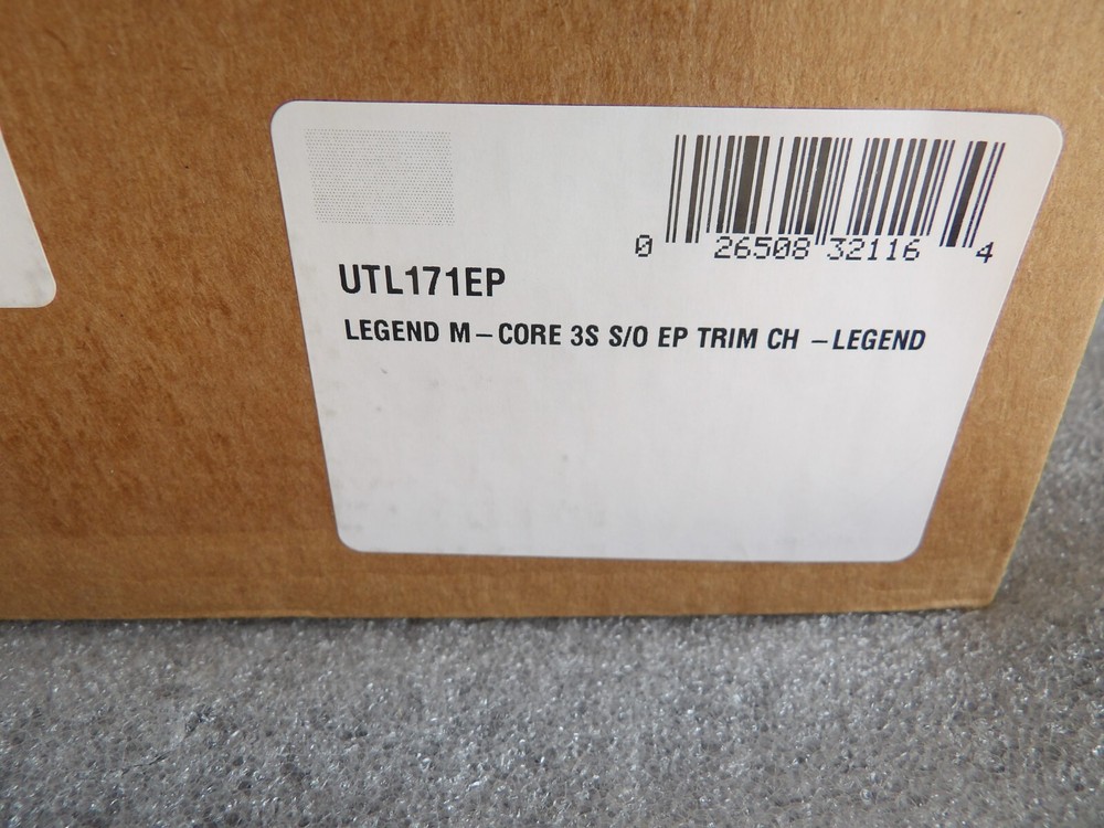 Moen UTL171EP Chrome Legend Single Function Pressure Balanced Valve Trim Only