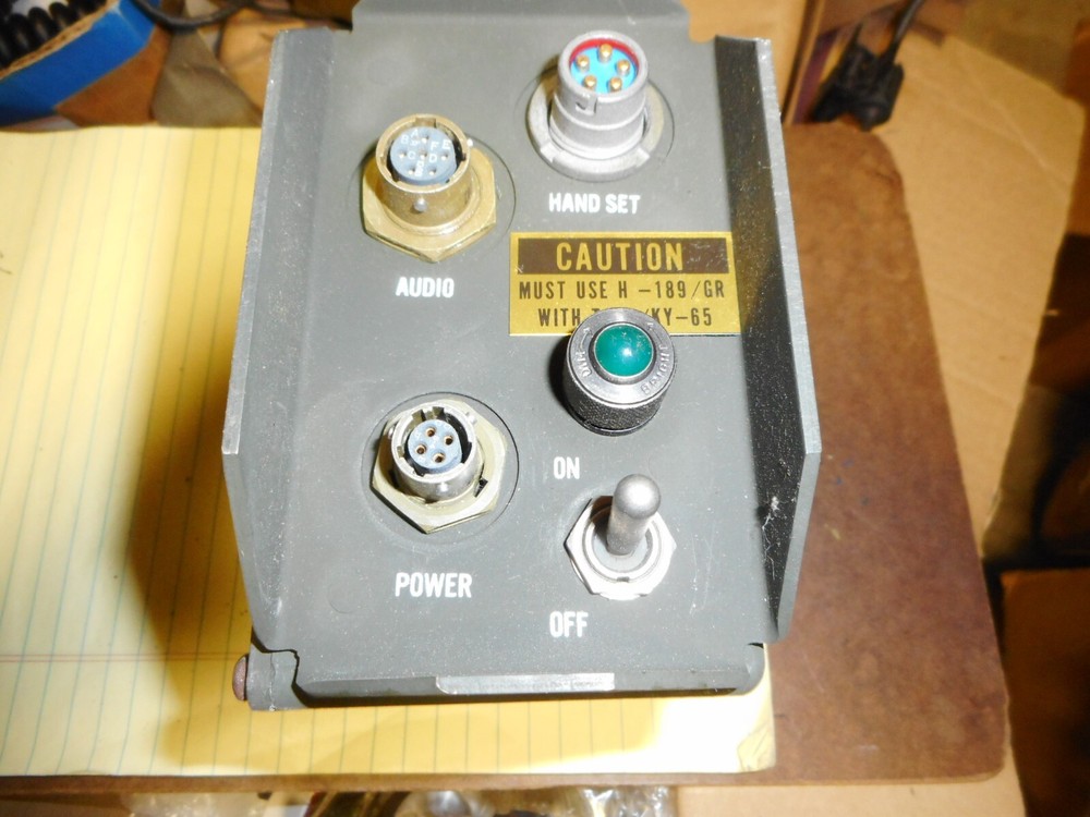 AM-6747/V AUDIO FREQUENCY AMPLIFIER LOUD SPEAKER 24VDC