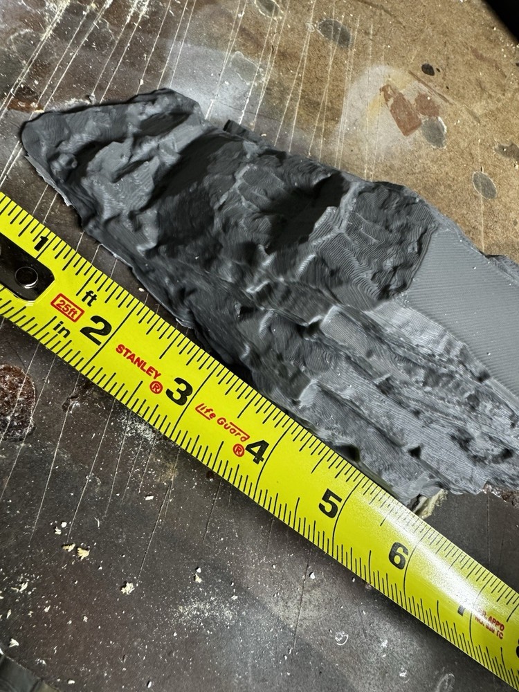 3-D Printed Rock Face