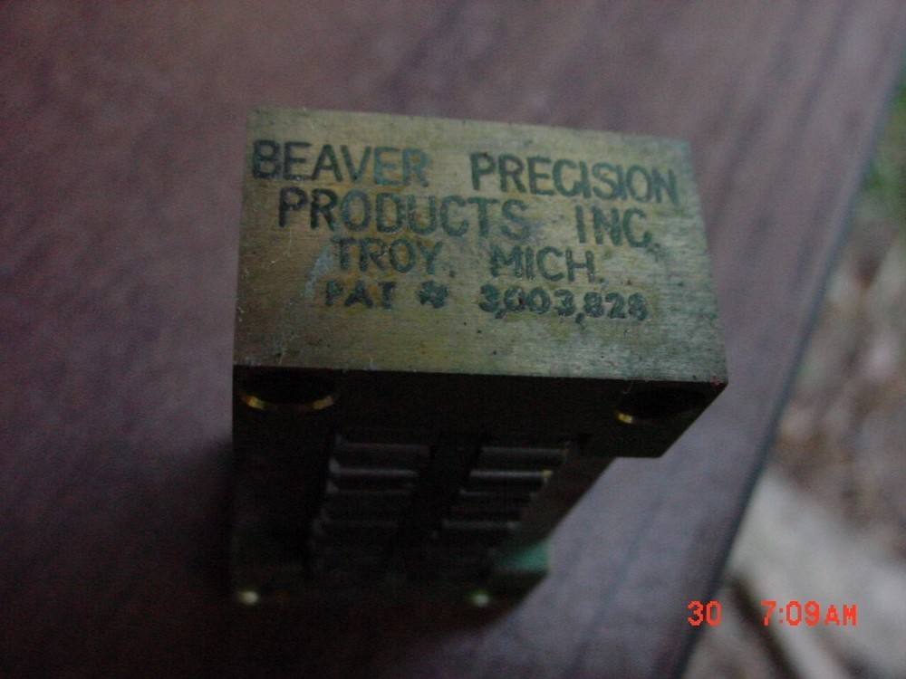Beaver Precision 2365-000-100 Linear Recirculating Roller Bearing