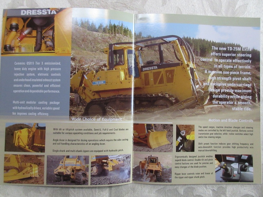 Dressta TD-25M Crawler Dozer Brochure 2008