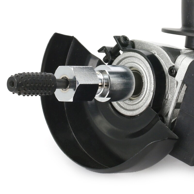 Grinder to Straight Grinder Adapter with 6mm Chuck