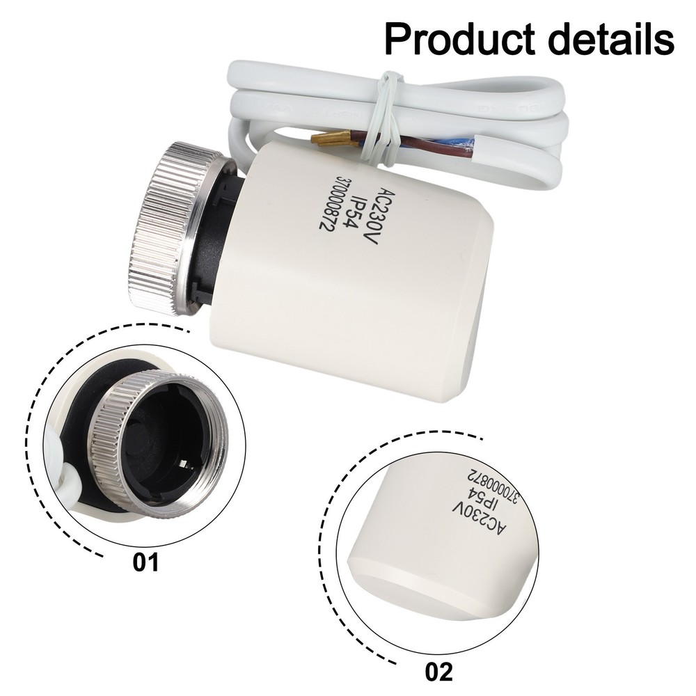 M30x1 5mm Electric Thermal Valve for Programmable Radiator Controllers