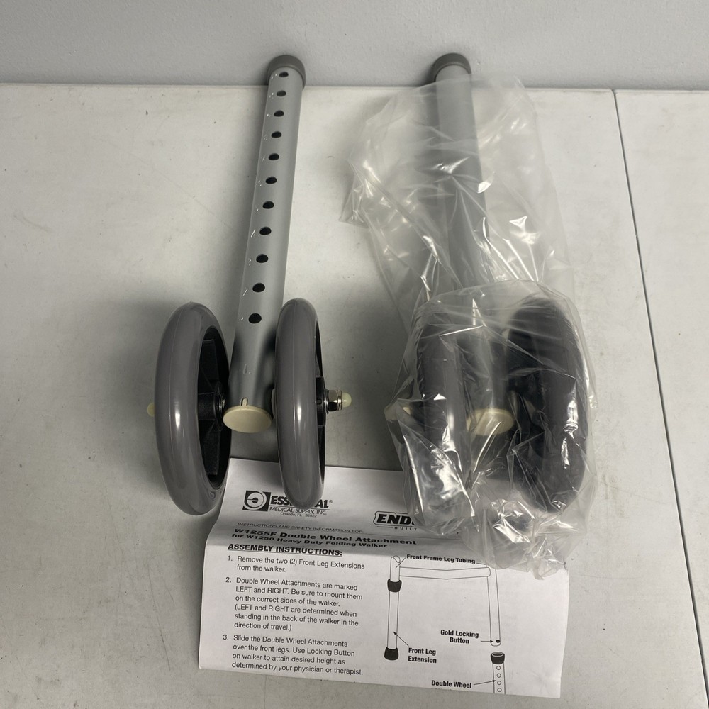 Endurance HD Wheel Attachments- Fixed Double Wheels- W1255F