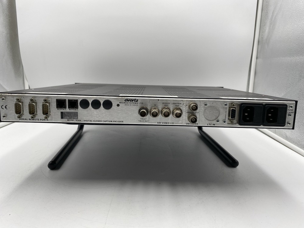 Evertz Model 8084 Digital Closed Caption Encoder