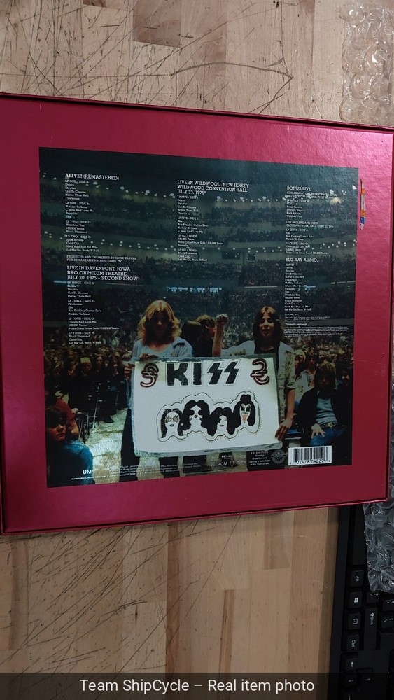 KISS ALIVE 50th Anniversary Super Deluxe EMPTY BOX ONLY G2U