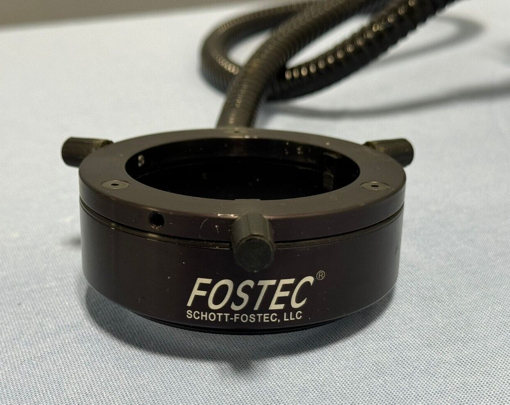 Fostec Ace I 1 Fiber Optic Illuminator Light Source with Ring Light