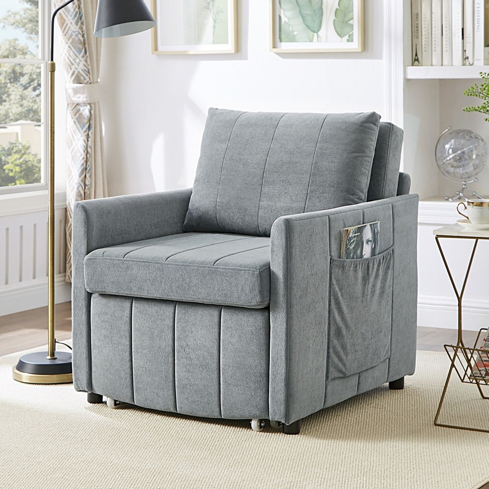 Convertible Sleeper Sofa Bed Single Sofa Bed Folding Sofa Bed with Pull Out Bed