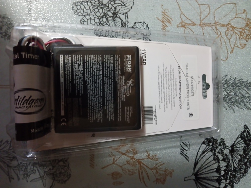 Wildgame Innovations Digital Controller Timer 6V or 12V Battery Operation TH-DT