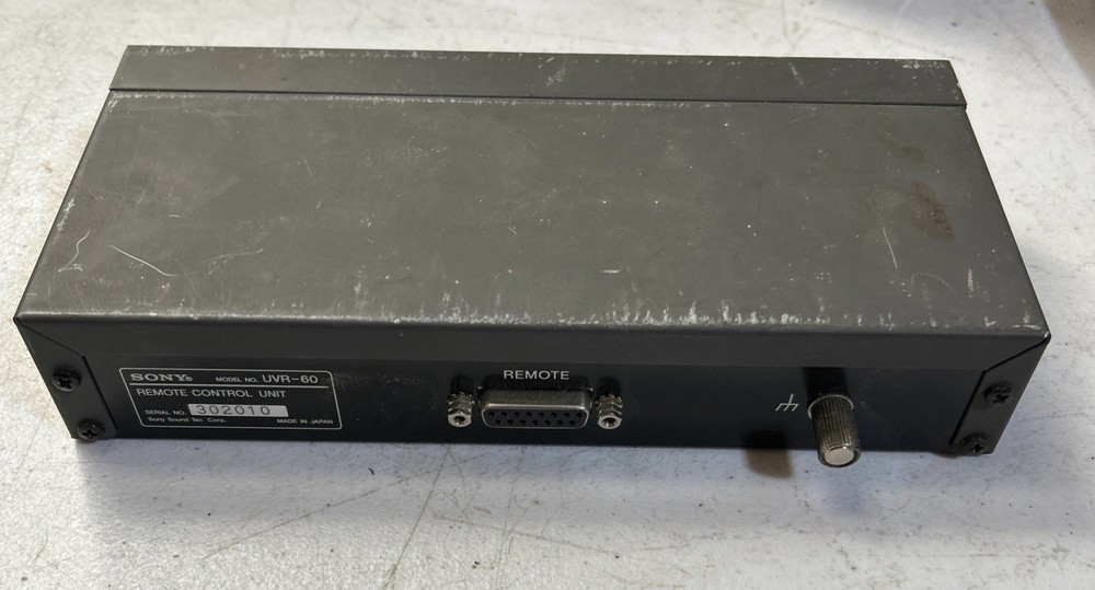Sony UVR-60 Remote Control Unit