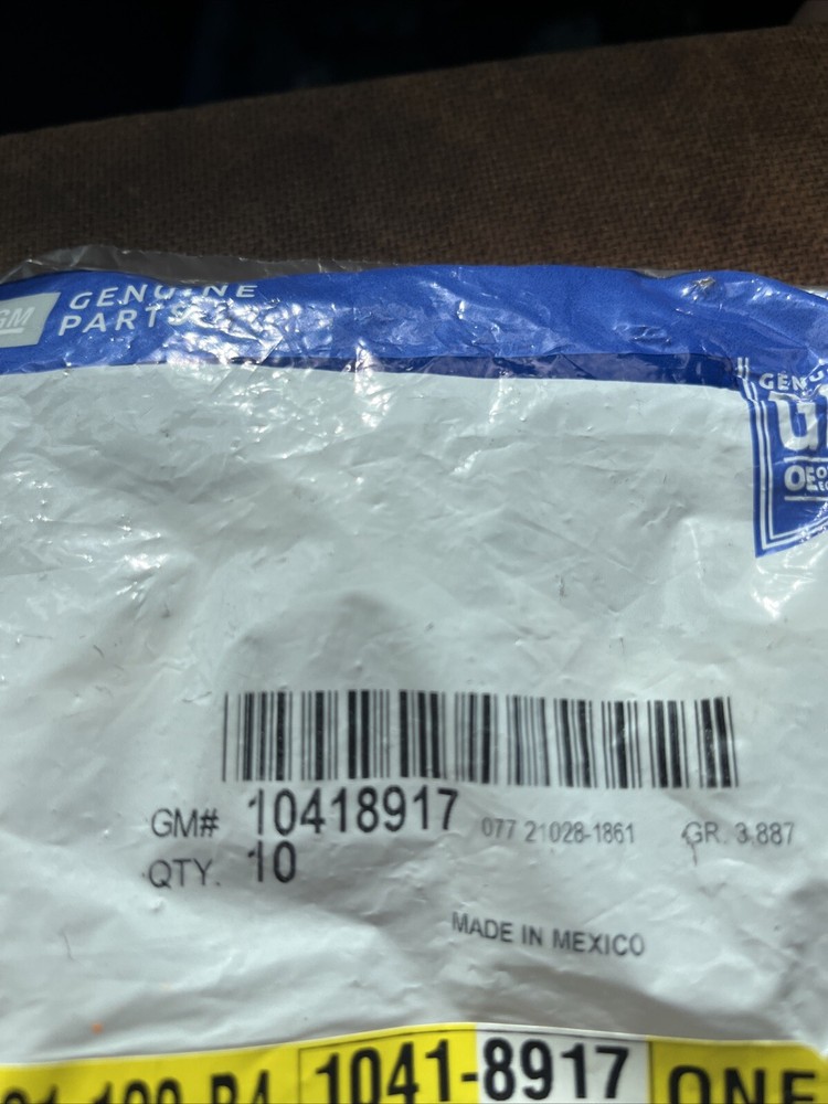Genuine GM Multi-Purpose Clip 10418917