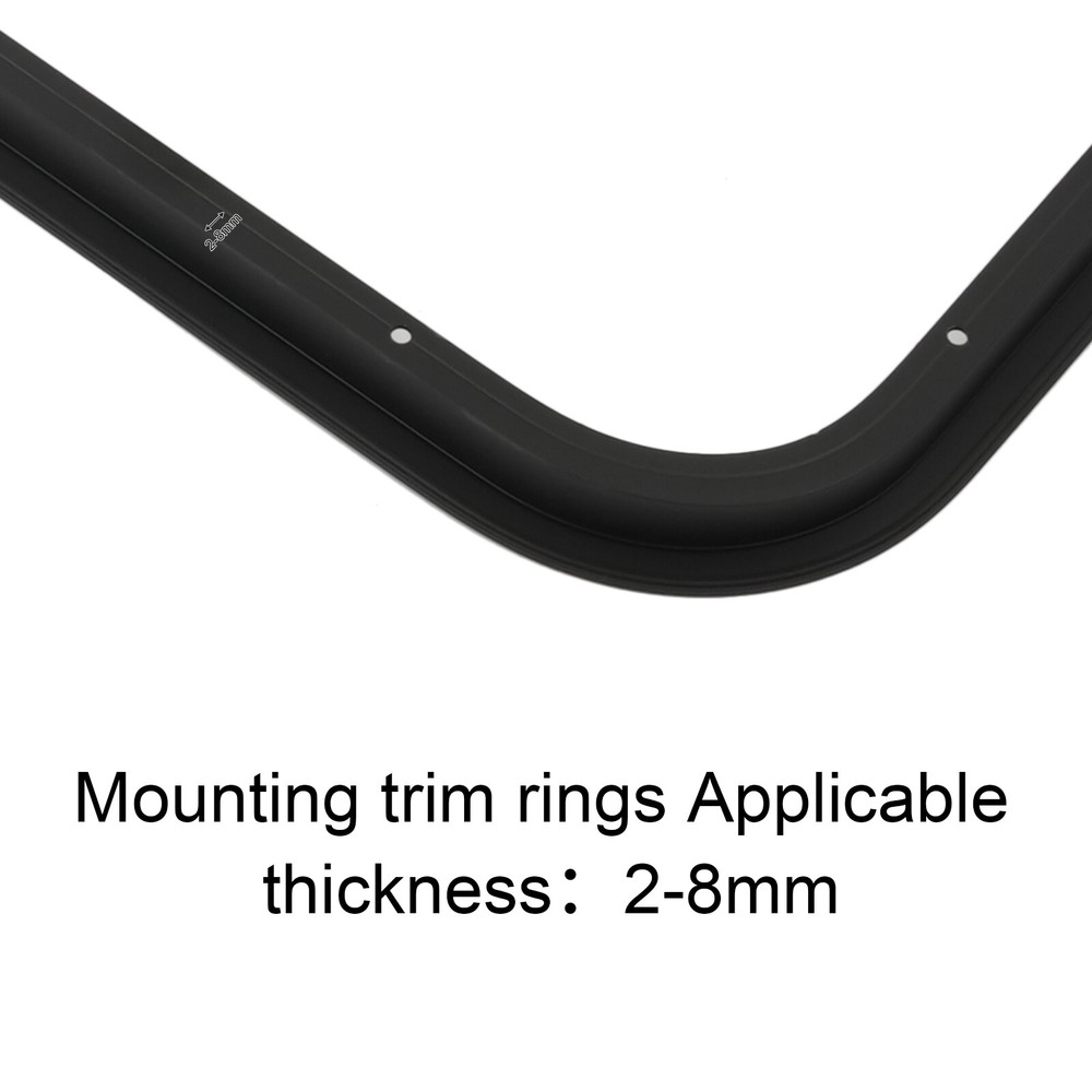 RV Window Horizontal Sliding Windows Multiple Wall Thicknesses Waterproof